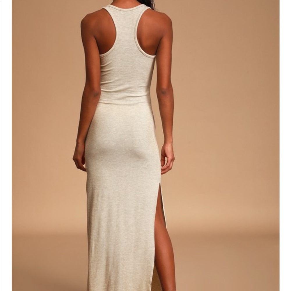 Ribbed Maxi Dress: Lulu’s size S